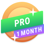 1 Month Pro